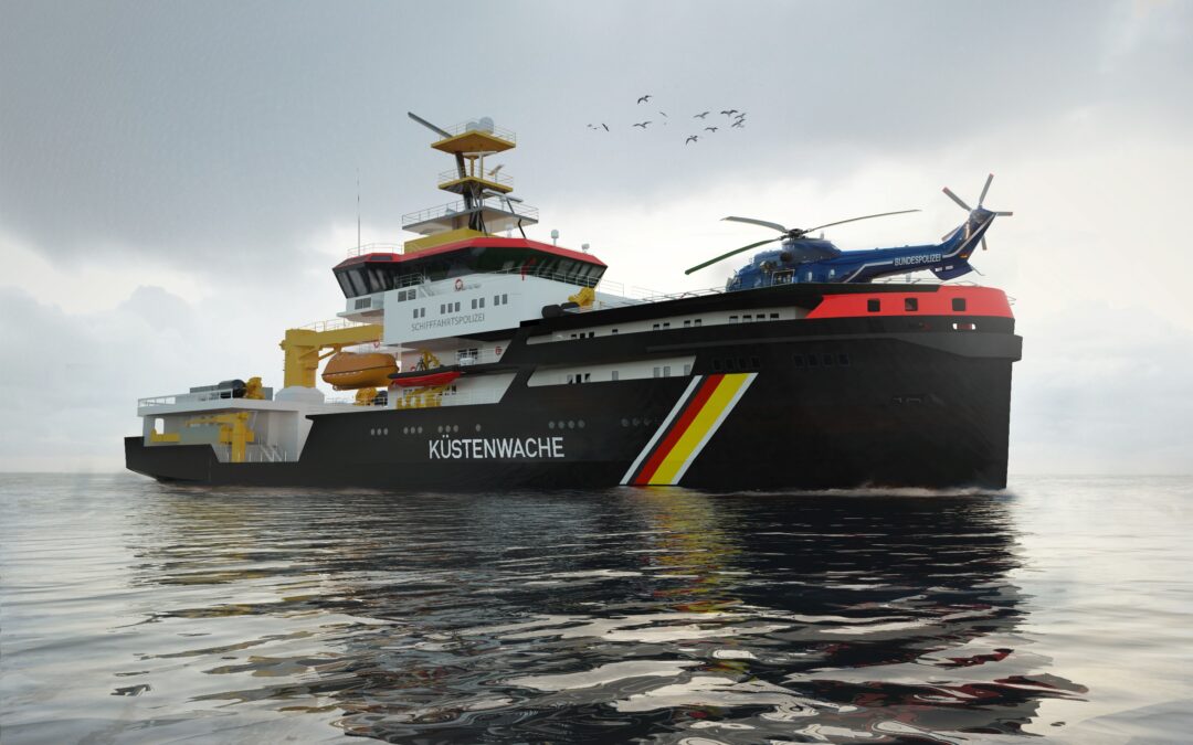 Voith rüstet drei neue deutsche Mehrzweckschiffe aus