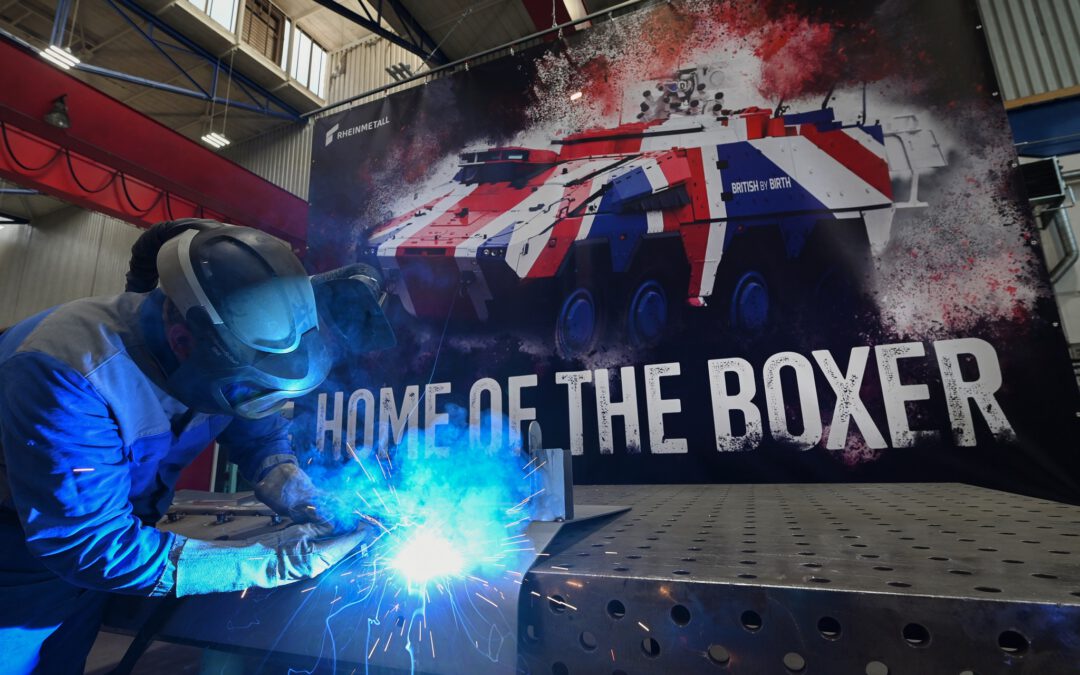 Boxer für Großbritannien – Serienanlauf beginnt planmäßig am Rheinmetall-Standort Kassel