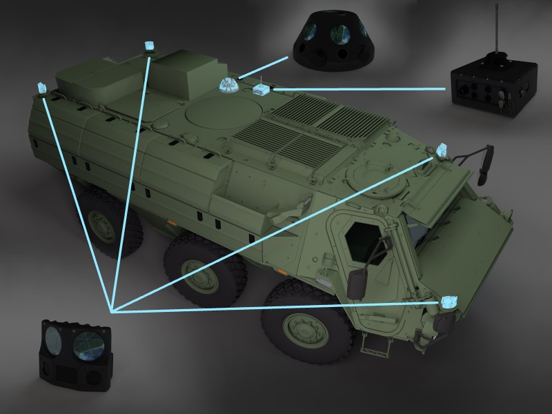 Rheinmetall liefert der Bundeswehr neue AGDUS passiv-Systeme für Gefechtsübungszentrum