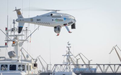 Schiebel CAMCOPTER S-100 leistet maritime Überwachung für die EMSA in Rumänien