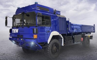 HX für Helfer: Rheinmetall spendet zwei hochmobile und robuste LKW an die THW-Bundesvereinigung e.V.