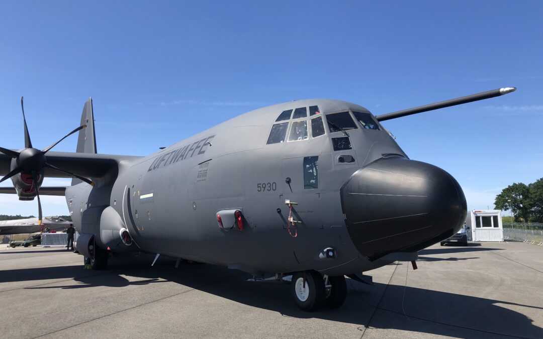 C-130J Super Hercules der Luftwaffe erstmals in Deutschland