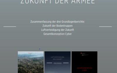 «Konzeption Zukunft der Armee»: Die neue Broschüre über die Zukunft der Streitkräfte