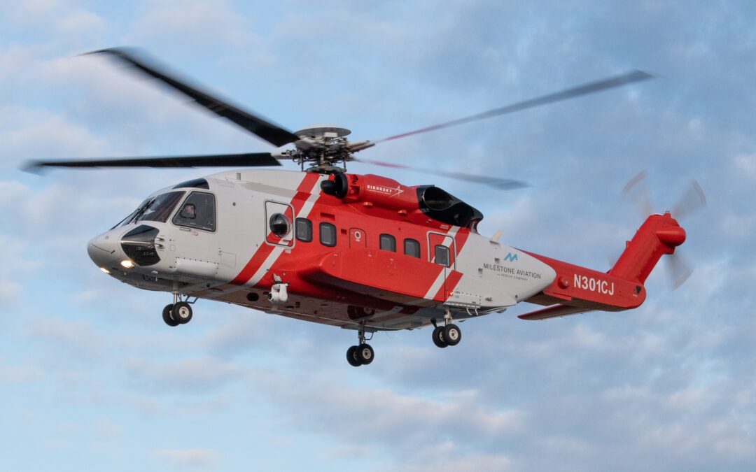 Sikorsky S-92 Hubschrauberflotte erreicht Meilenstein von 2 Millionen Flugstunden