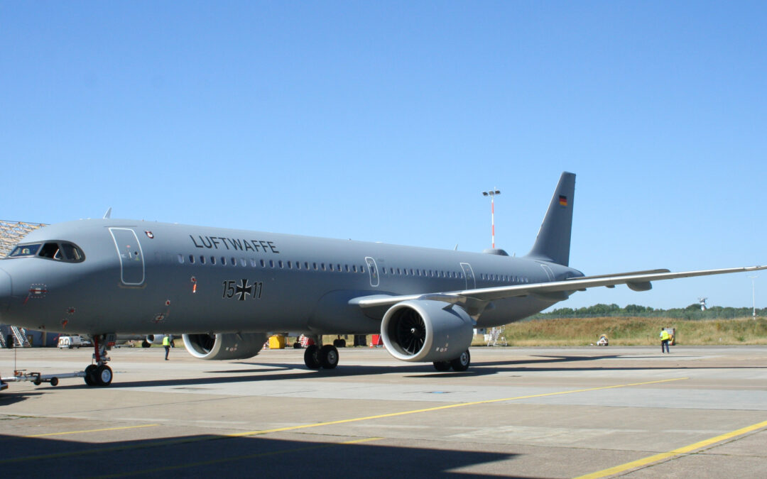 Lufthansa Technik übergibt zweiten Airbus A321LR an die deutsche Luftwaffe