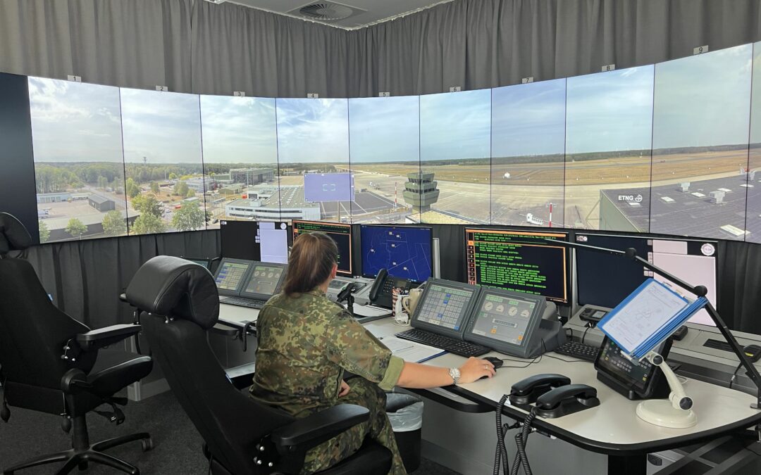 NATO-Luftwaffenstützpunkt Geilenkirchen nimmt Digital Tower von Saab in Betrieb