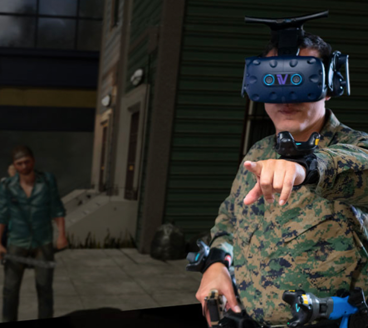 Auf dem Weg in die Zukunft: Moderne Gefechtsfeldsimulation und Einsatzszenariotrainings mit VR & AR
