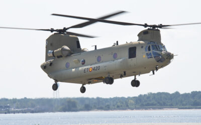 INDRA erhöht die Sicherheit und Effizienz der spanischen CH-47F Chinook