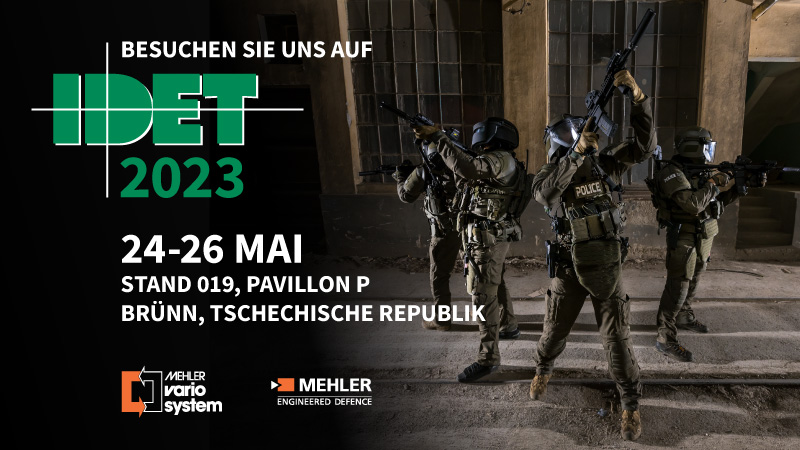 Mehler Vario System a Mehler Engineered Defense spojují své síly a společně se prezentují na výstavě IDET v České republice