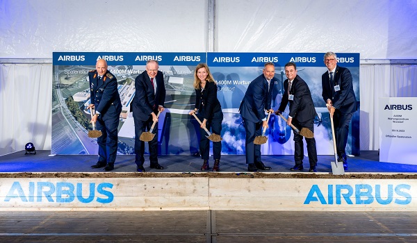 Spatenstich in Wunstorf: Startschuss für neues Airbus A400M-Wartungszentrum