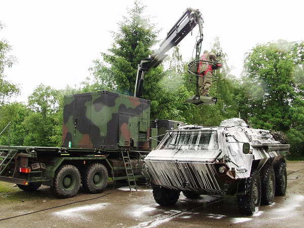 Bundeswehr setzt auf Dekontaminationsmittel von Kärcher Futuretech