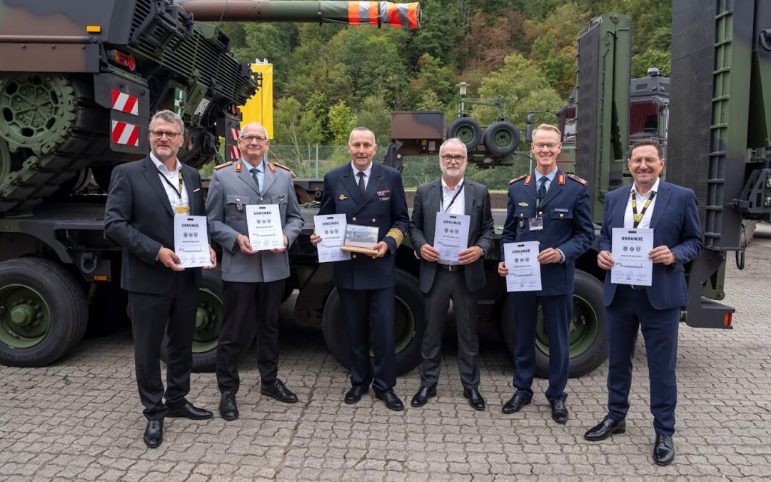 Bundeswehr übernimmt neue Logistikplattform für Schwerlasttransport