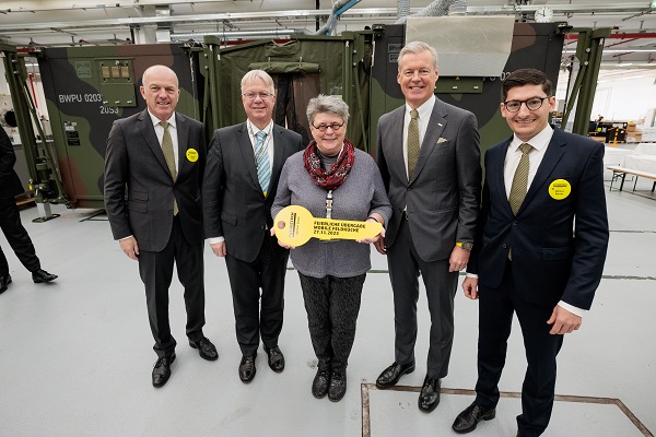 Erfolgreicher Auftakt zur Ausstattung der Bundeswehr mit modernen Feldküchen