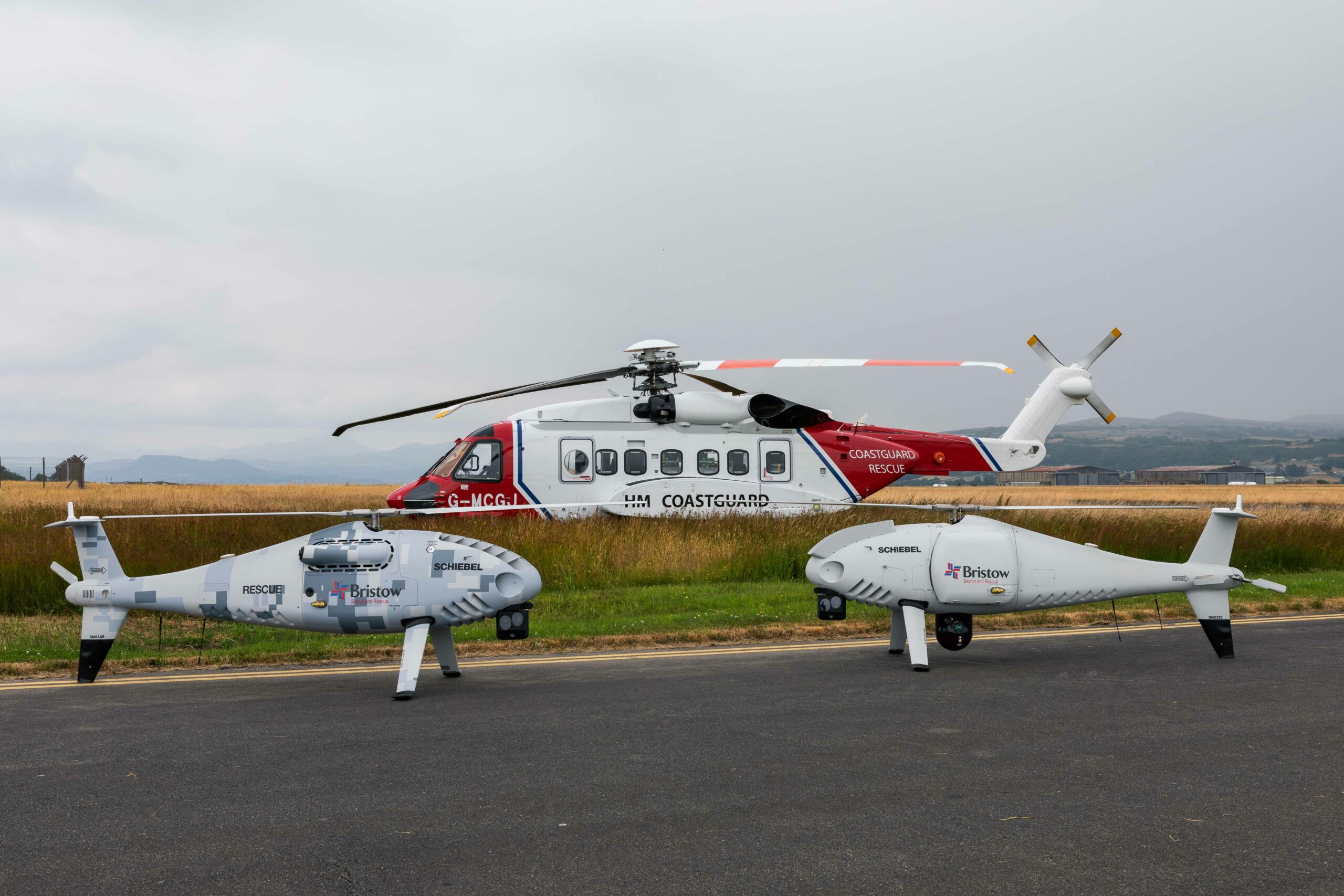 SCHIEBEL CAMCOPTER S-100 LIEFERT UAS-FÄHIGKEIT FÜR BRITISCHE MARITIME AND COASTGUARD AGENCY