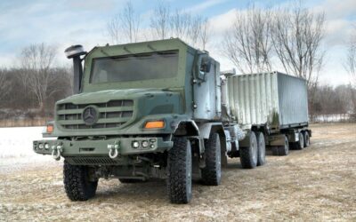 Mercedes-Benz Special Trucks liefert über 1.500 militärische Lkw vom Typ Zetros an Kanada