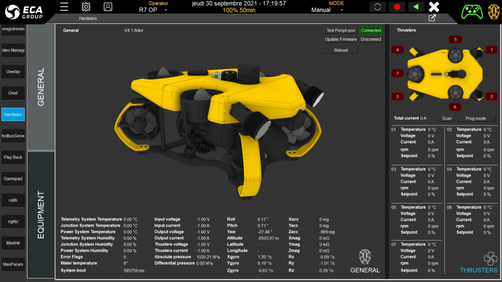 ECA GROUP STELLT ROV R7 VOR