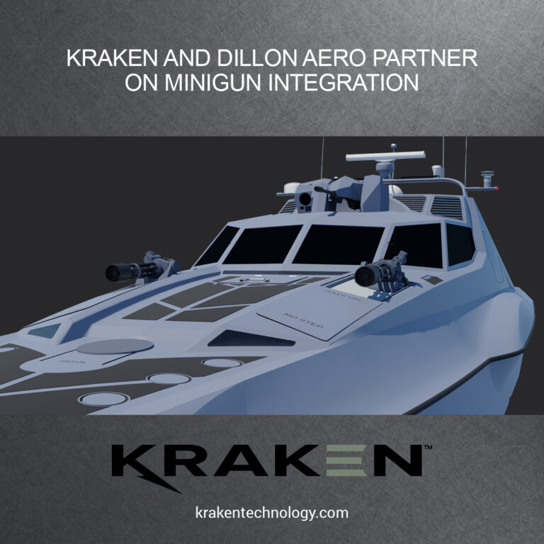 KRAKEN UND DILLON AERO ARBEITEN AN DER INTEGRATION VON MINIGUNS