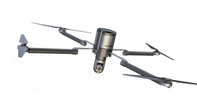 SPEAR STELLT DAS UAS-SYSTEM NINOX 103 SUB-TO-AIR LOITERING VOR