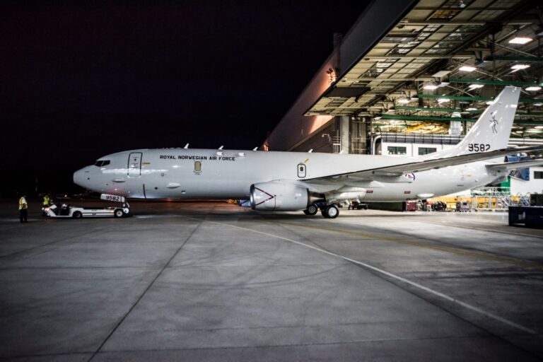 BOEING LIEFERT ERSTE P-8A POSEIDON AN NORWEGEN AUS