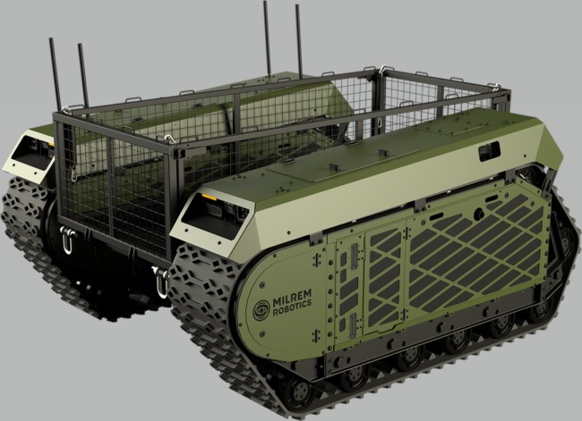 MILREM ROBOTICS LIEFERT IN ZUSAMMENARBEIT MIT KMW 14 THEMIS UGVS AN DIE UKRAINE