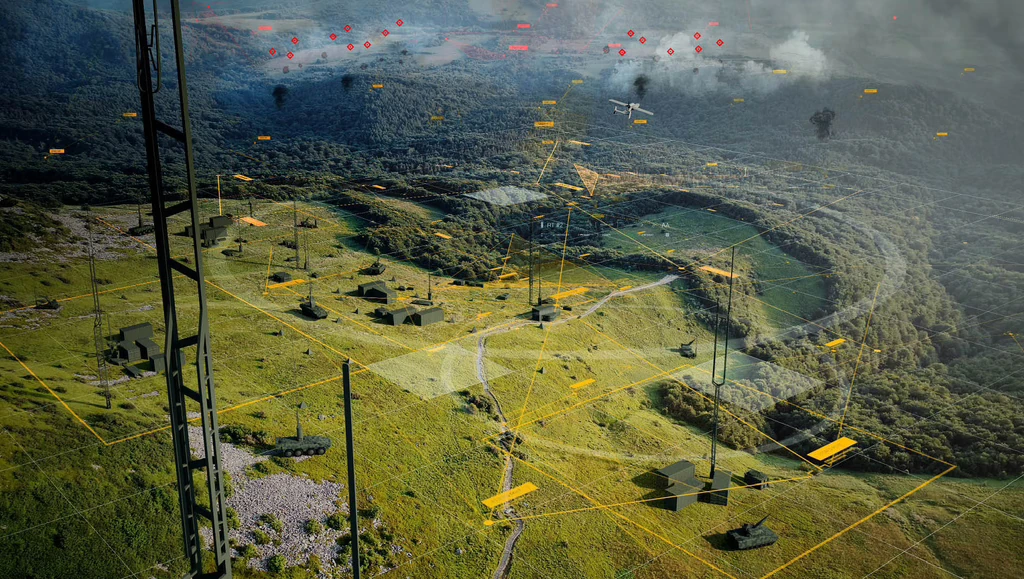 Die Rheinmetall Battlesuite ist eine digitale Plattform, die vernetzte militärische Systeme integriert und den Streitkräften eine überlegene Operationsführung ermöglichen soll Foto: Rheinmetall AG