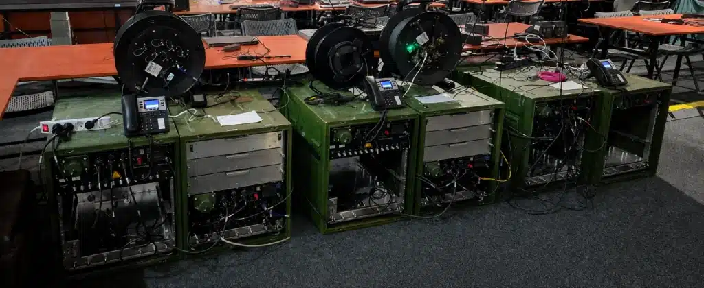 miFAP-Systeme für die interoperable Kommunikation im Einsatz.